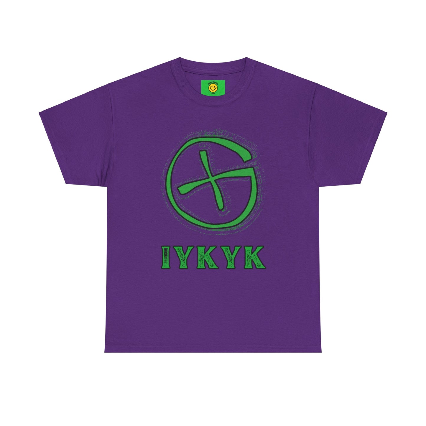 IYKYK Geocaching T-shirt, Funny Geocache Adult Unisex Heavy Cotton Tee
