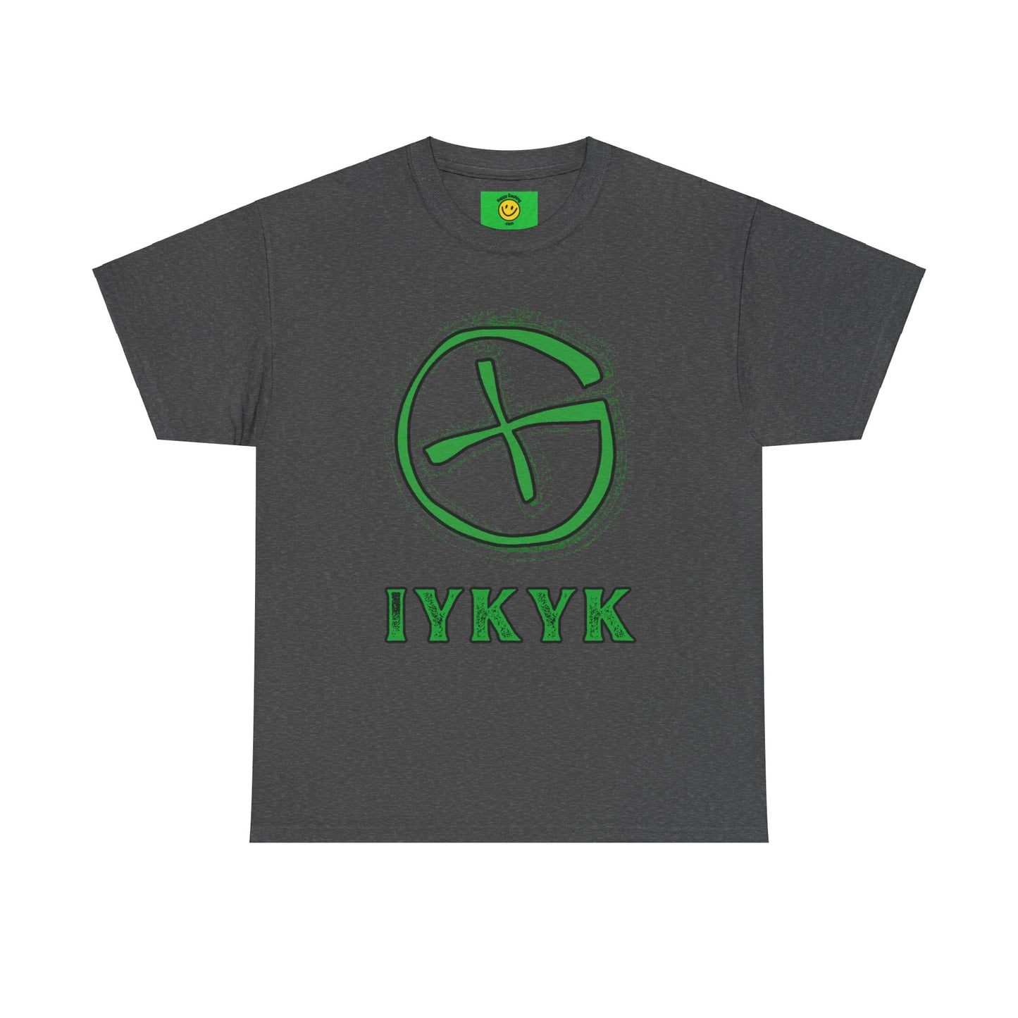 IYKYK Geocaching T-shirt, Funny Geocache Adult Unisex Heavy Cotton Tee