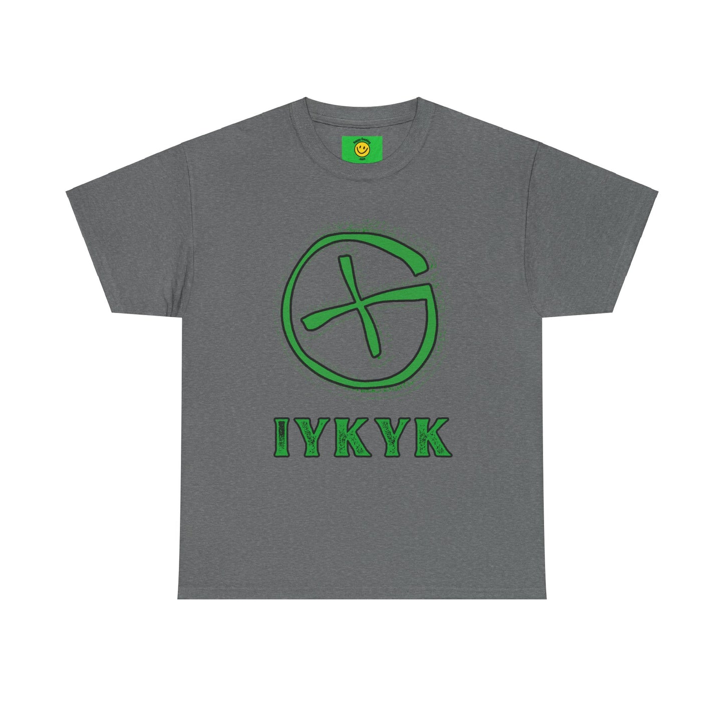 IYKYK Geocaching T-shirt, Funny Geocache Adult Unisex Heavy Cotton Tee