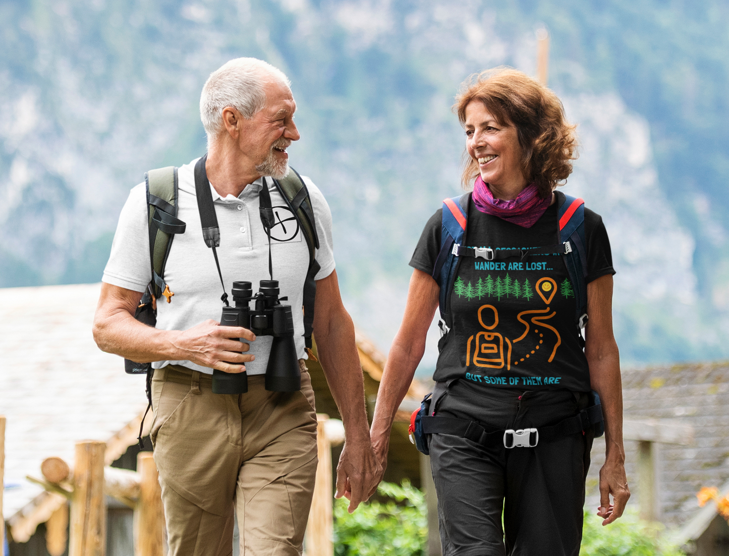 Not All Geocachers who Wander are Lost, But some of them are Unisex Heavy Cotton Tee