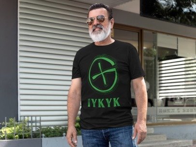 IYKYK Geocaching T-shirt, Funny Geocache Adult Unisex Heavy Cotton Tee