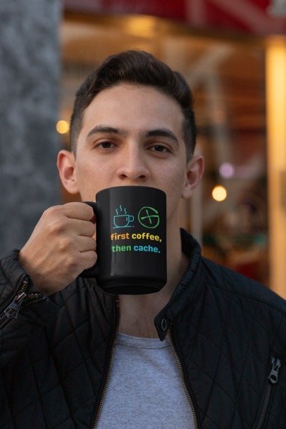 First Coffee, then Cache Geocaching Mug (11oz, 15oz) Black, Geocache Gift, Coffee Cup