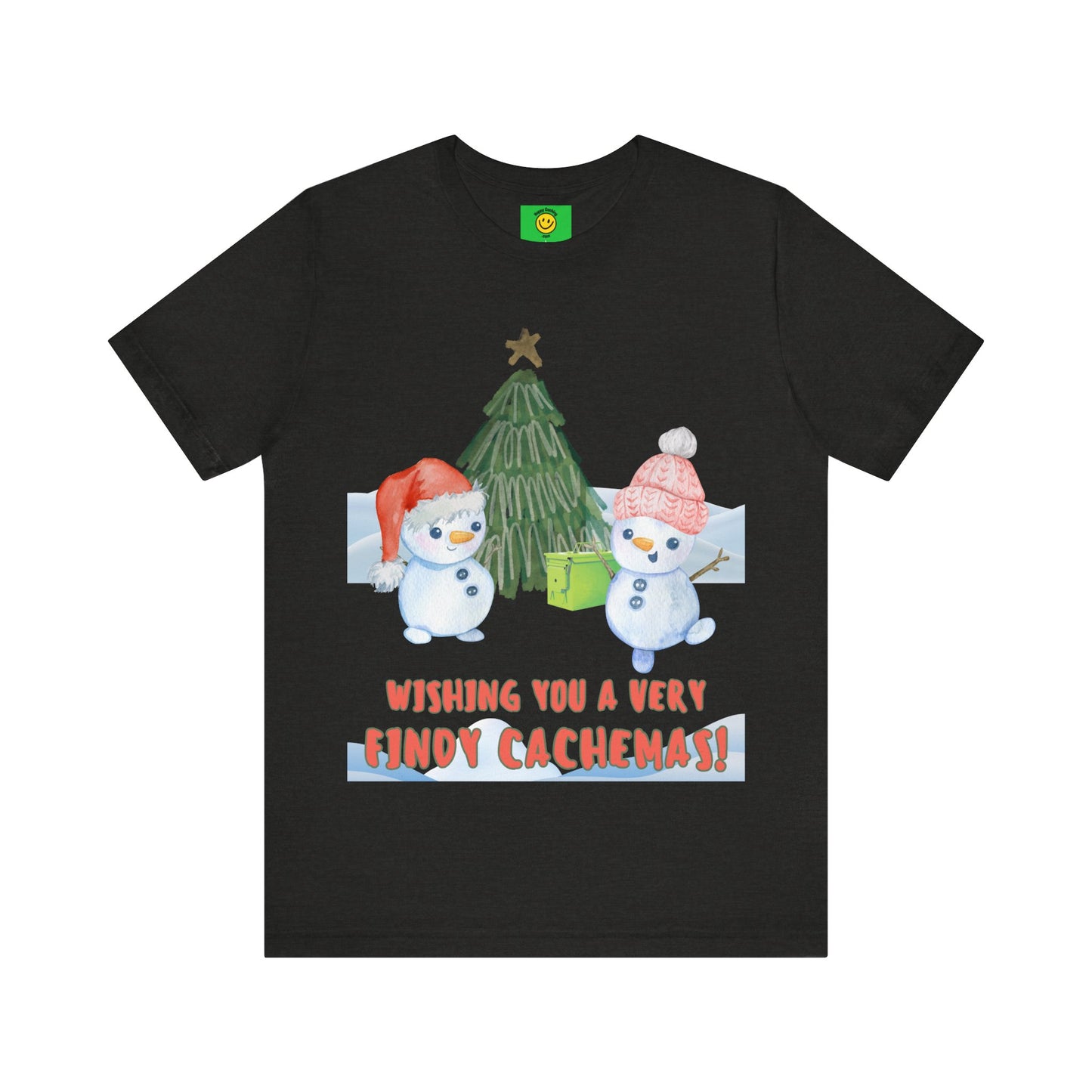 Wishing You a Very Findy Cachemas Geocaching T-shirt, Geocache Tshirt, Christmas, Cachemas shirt, geocacher gift