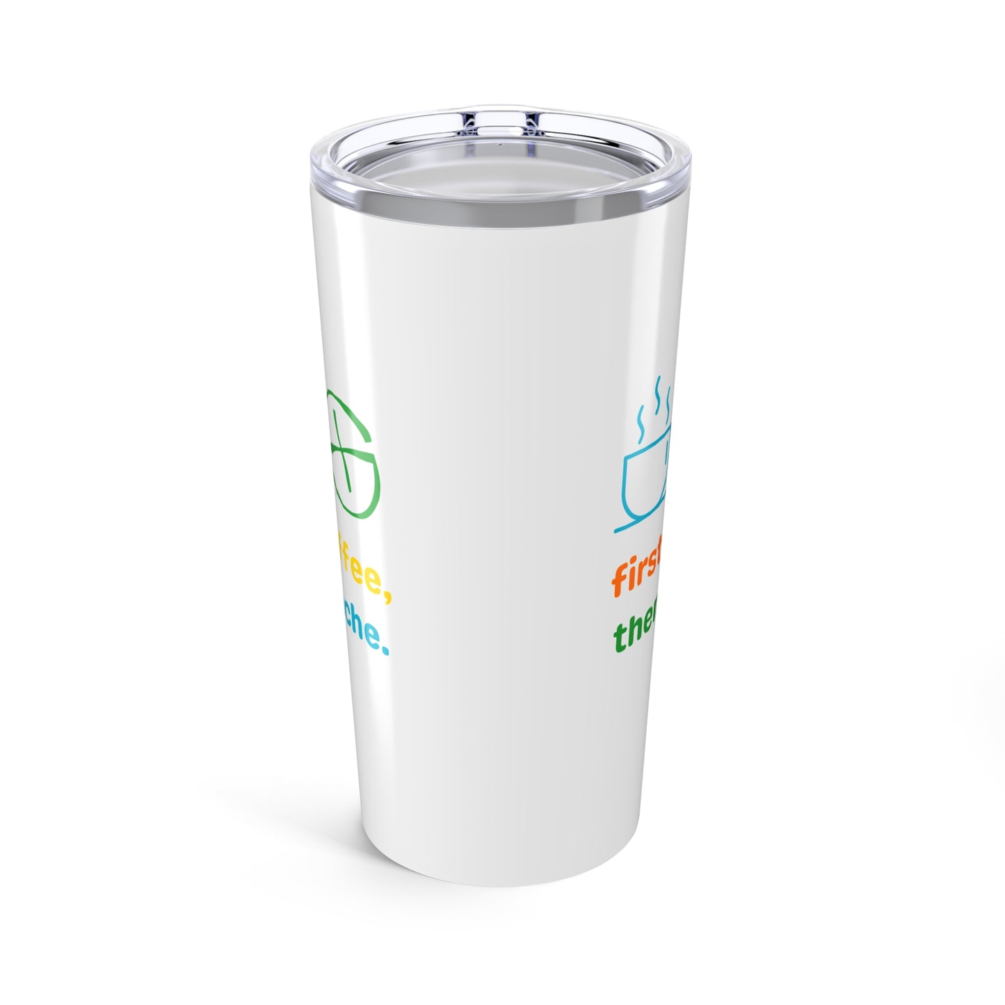 First Coffee, Then Cache 20oz Tumbler for Geocaching and Coffee Lovers | Geocache Travel Mug, Geocaching Gift, Geocaching Coffee Cup, Geocache Travel Mug