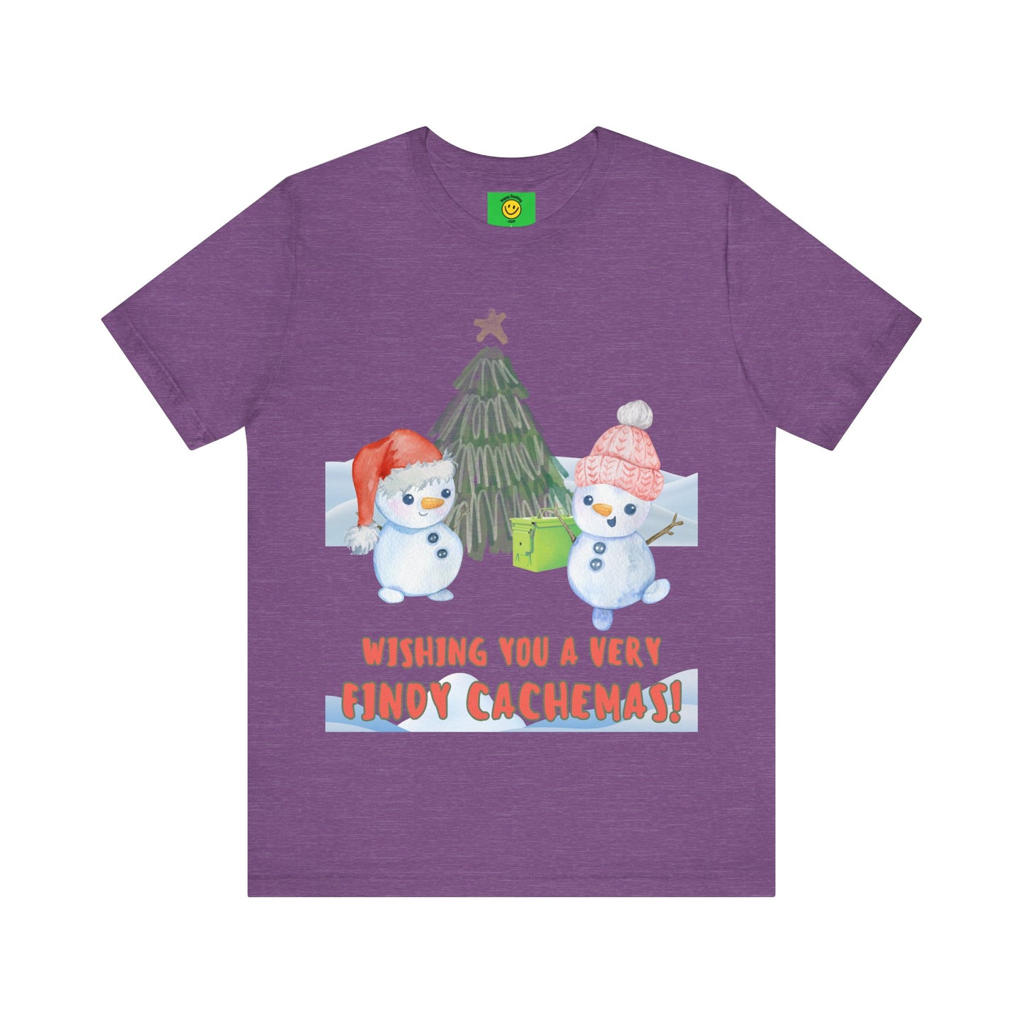 Wishing You a Very Findy Cachemas Geocaching T-shirt, Geocache Tshirt, Christmas, Cachemas shirt, geocacher gift