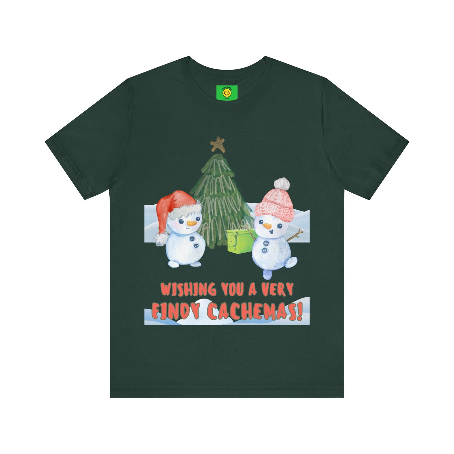 Wishing You a Very Findy Cachemas Geocaching T-shirt, Geocache Tshirt, Christmas, Cachemas shirt, geocacher gift