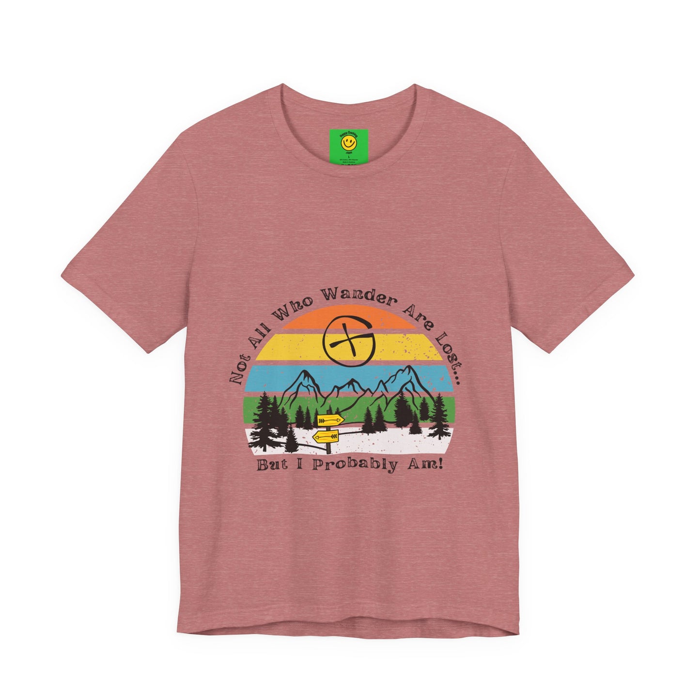 Not All Who Wander are Lost, but I Probably am! Geocaching T-shirt, Funny Geocache T-shirt, Geocacher gift tshirt, geocaching tshirt, geocache adult t-shirt