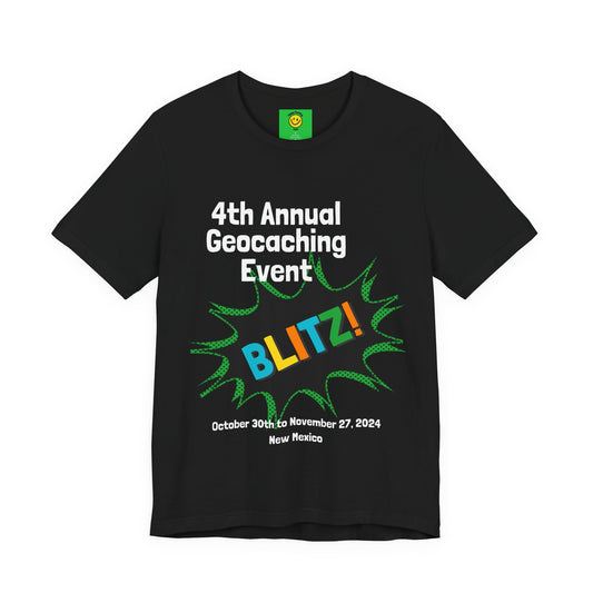 Geocaching Event Blitz 2024 Tshirt Unisex Jersey T-shirt
