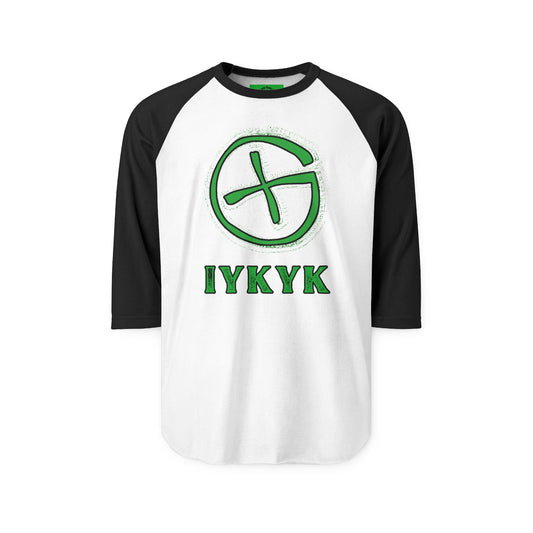 IYKYK Geocache T-shirt, Retro Geocache T-shirt, Adult, Unisex, Funny Geocaching T-shirt, Three Quarter sleeve