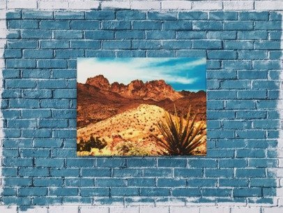 New Year's Day Summit, Arizona Desert Canvas Art Print, Geocache Decor, HappyCaching Prints